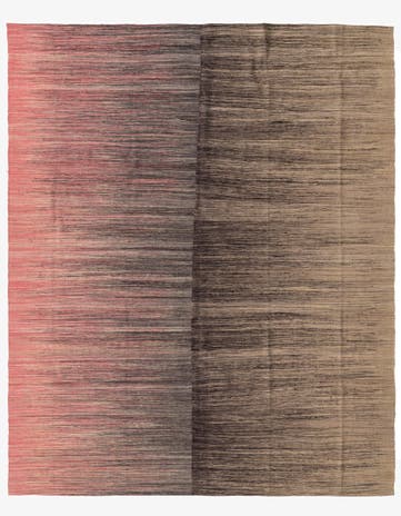 8' x 9' 7 Hand Woven Kilim Modern Wool Rug