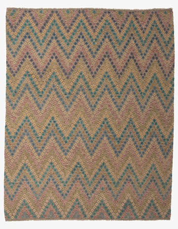10' 4 x 13' Hand Woven Kilim Modern Wool Rug