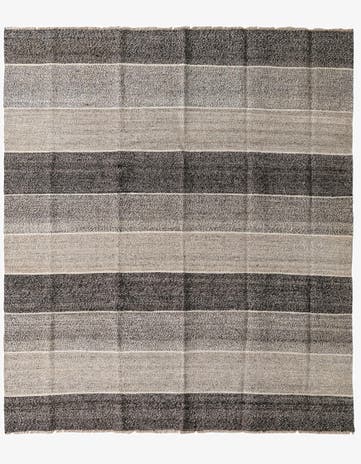 8' 3 x 9' 5 Hand Woven Kilim Modern Wool Rug