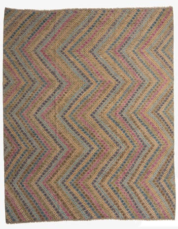 10' 8 x 13' 1 Hand Woven Kilim Modern Wool Rug
