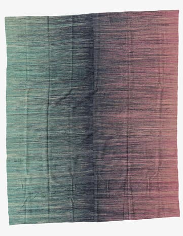 8' x 9' 7 Hand Woven Kilim Modern Wool Rug