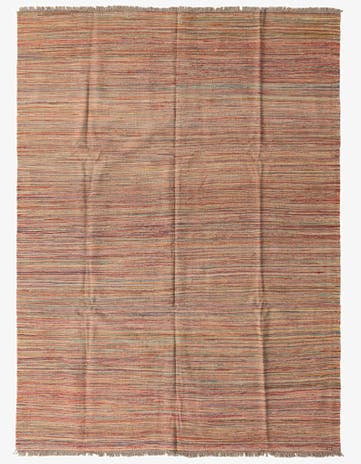 5' 10 x 8' Hand Woven Kilim Modern Wool Rug