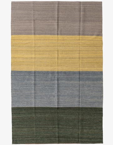 5' x 7' 10 Hand Woven Kilim Modern Wool Rug