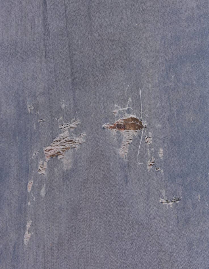 Detail image of 7' x 9' 8  Hand Woven Kilim Patchwork Wool Rug