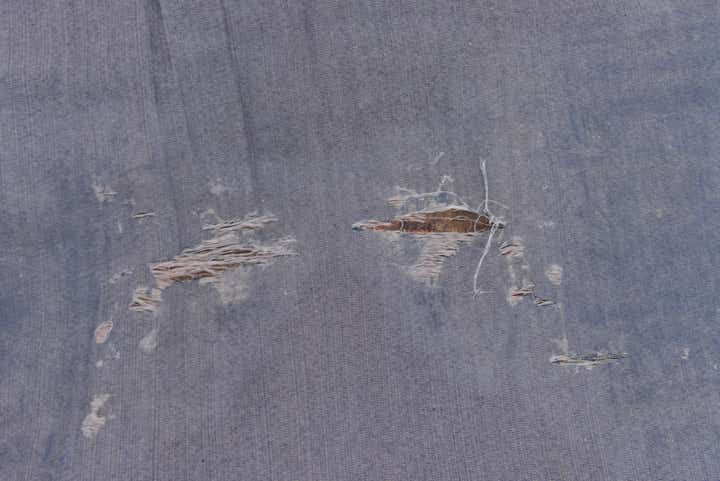 7' x 9' 8 Hand Woven Kilim Patchwork Wool Rug