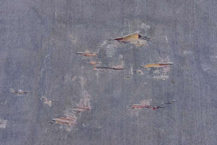 7' x 9' 8 Hand Woven Kilim Patchwork Wool Rug