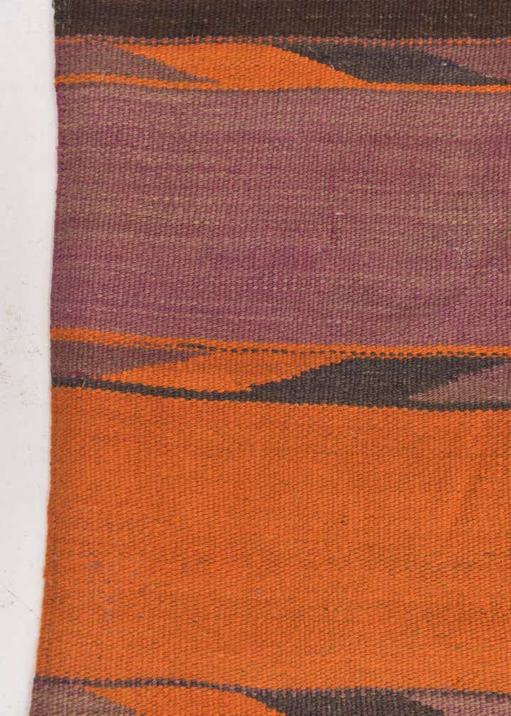 6' 6 x 8' Hand Woven Kilim Patchwork Wool Rug