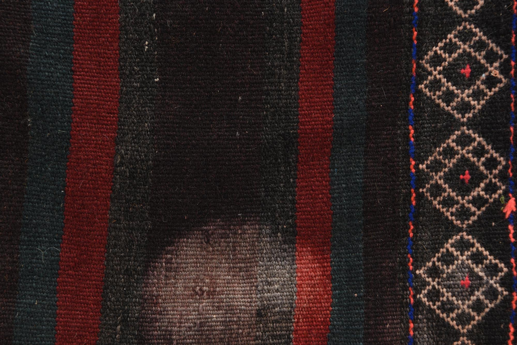 6' 8 x 10' Hand Woven Kilim Patchwork Wool Rug