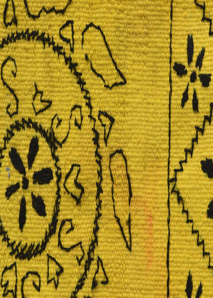 6' 8 x 10' Hand Woven Kilim Patchwork Wool Rug
