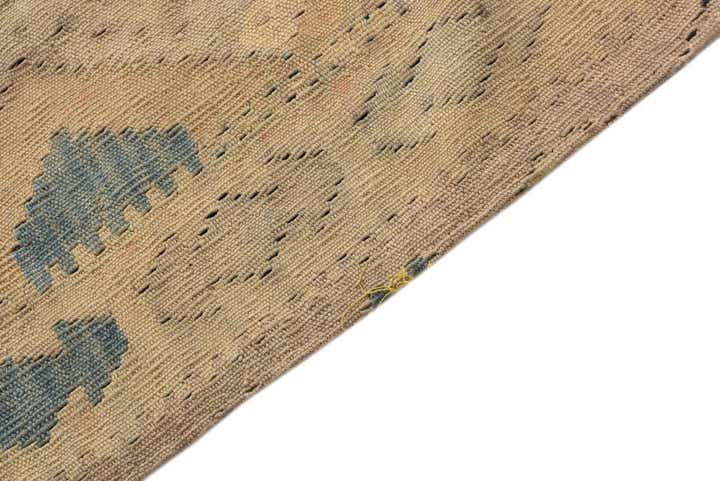 5' 4 x 8' Hand Woven Kilim Patchwork Wool Rug