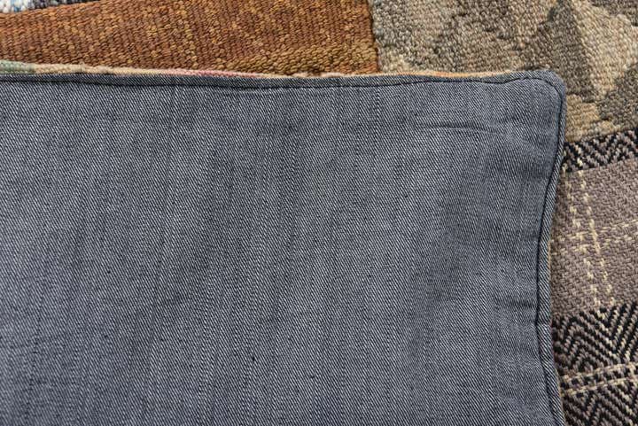 6' 5 x 10' Hand Woven Kilim Patchwork Wool Rug