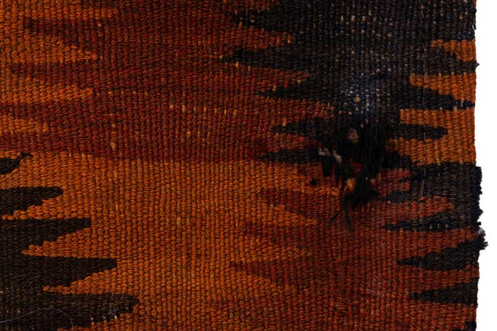 5' 10 x 8' 1 Hand Woven Kilim Patchwork Wool Rug