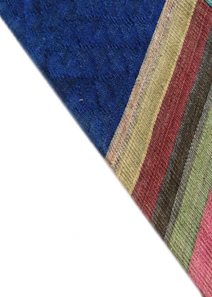 6' 9 x 10' Hand Woven Kilim Patchwork Wool Rug