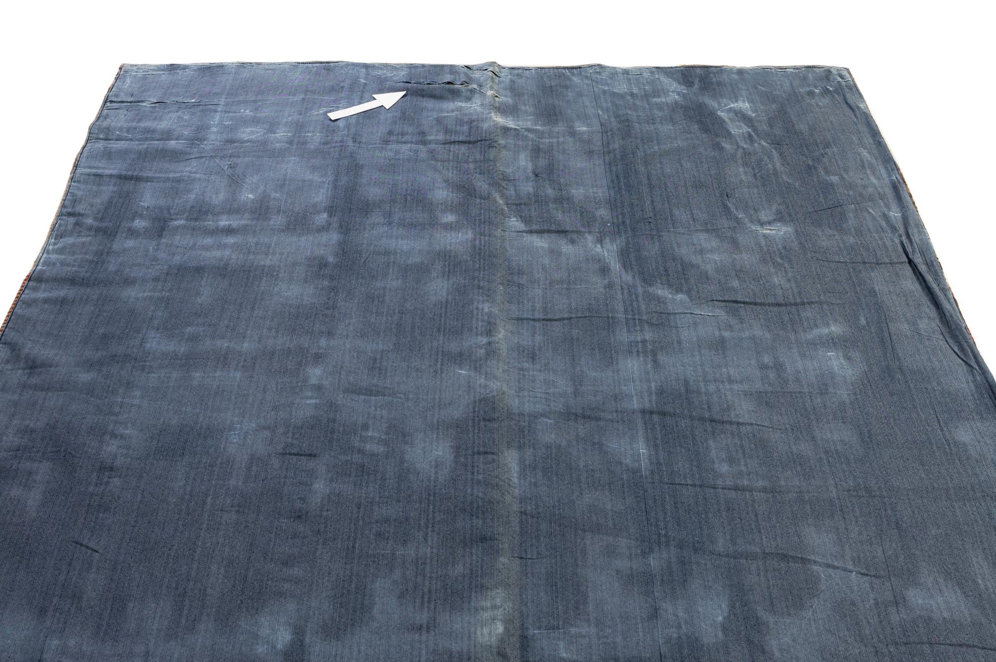 7' 2 x 10' Hand Woven Kilim Patchwork Wool Rug