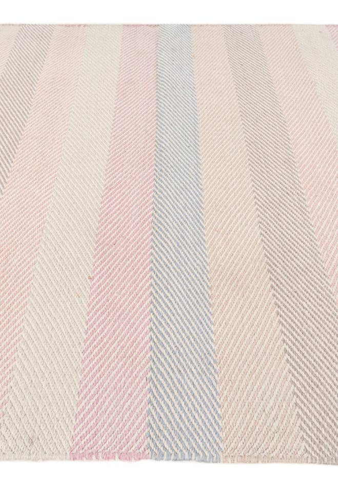 Detail image of 3' 11 x 5' 8 Hand Knotted Kilim Wool Rug