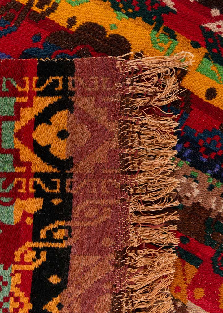 7' 8 x 9' 7 Hand Woven Kilim Wool Rug