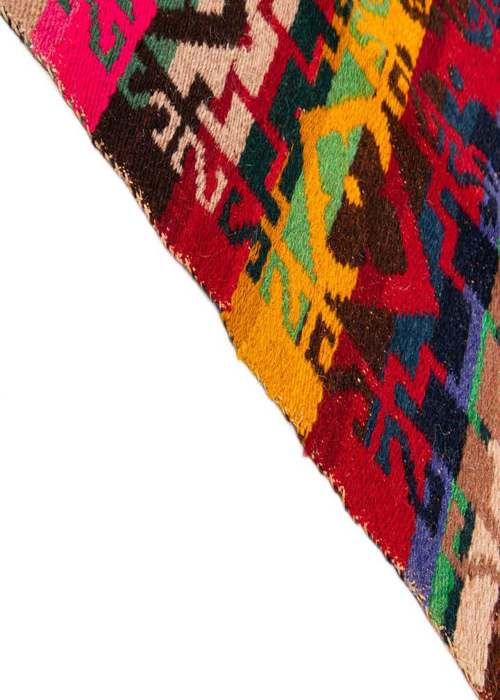 7' 8 x 9' 7 Hand Woven Kilim Wool Rug