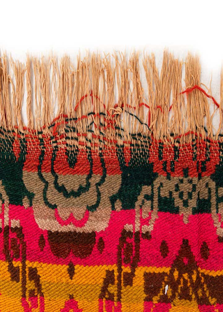 7' 8 x 9' 7 Hand Woven Kilim Wool Rug
