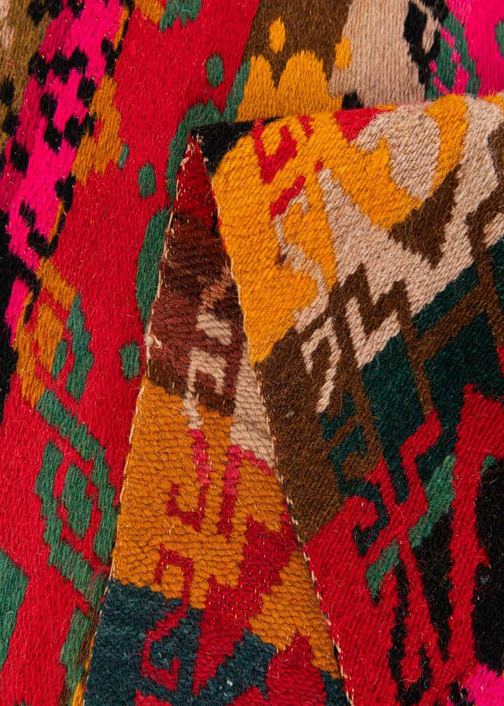 7' 8 x 9' 7 Hand Woven Kilim Wool Rug