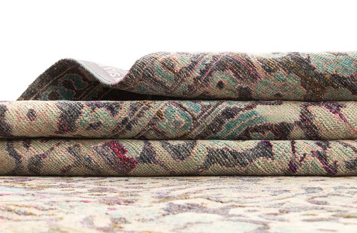 Detail image of 9' 1 x 11' 7 Hand Knotted Kundan Rug