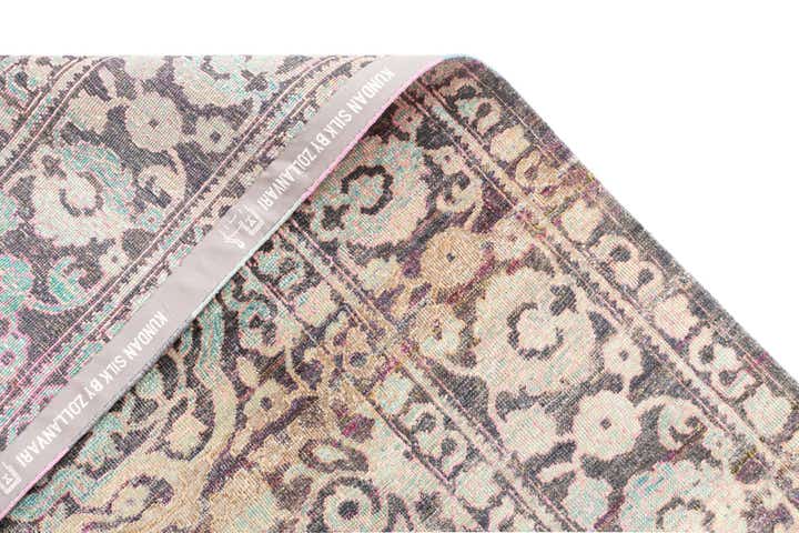 9' 1 x 11' 7 Hand Knotted Kundan Rug