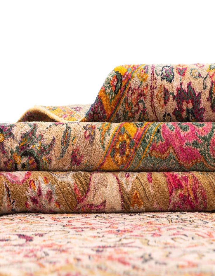 Detail image of 10' 1 x 13'  Hand Knotted Kundan Rug