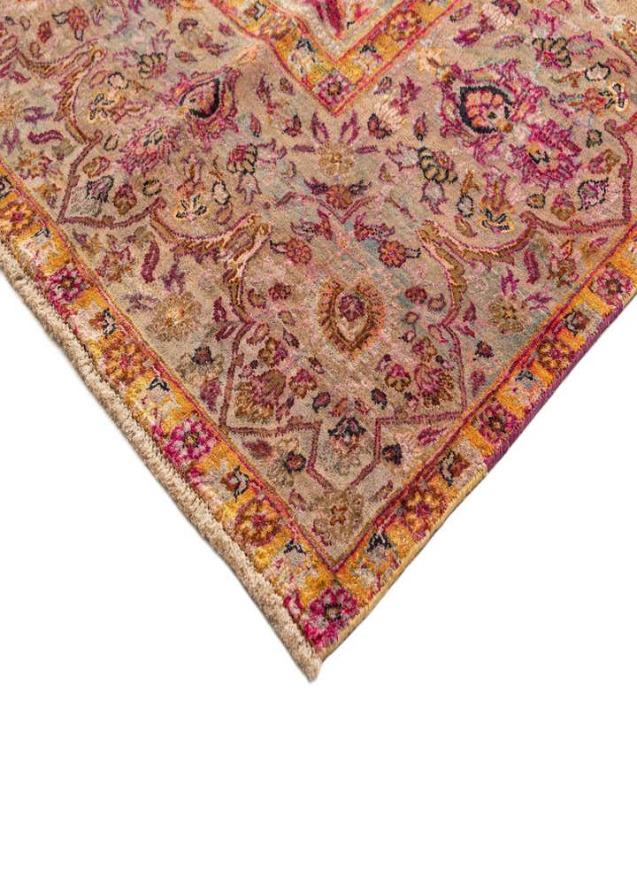 10' 1 x 13' Hand Knotted Kundan Rug