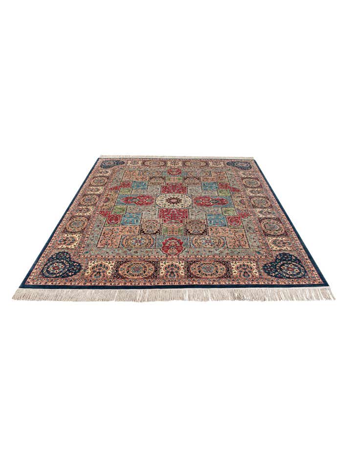 8' 1 x 10' 9 Hand Knotted Lahour Oriental Wool Rug