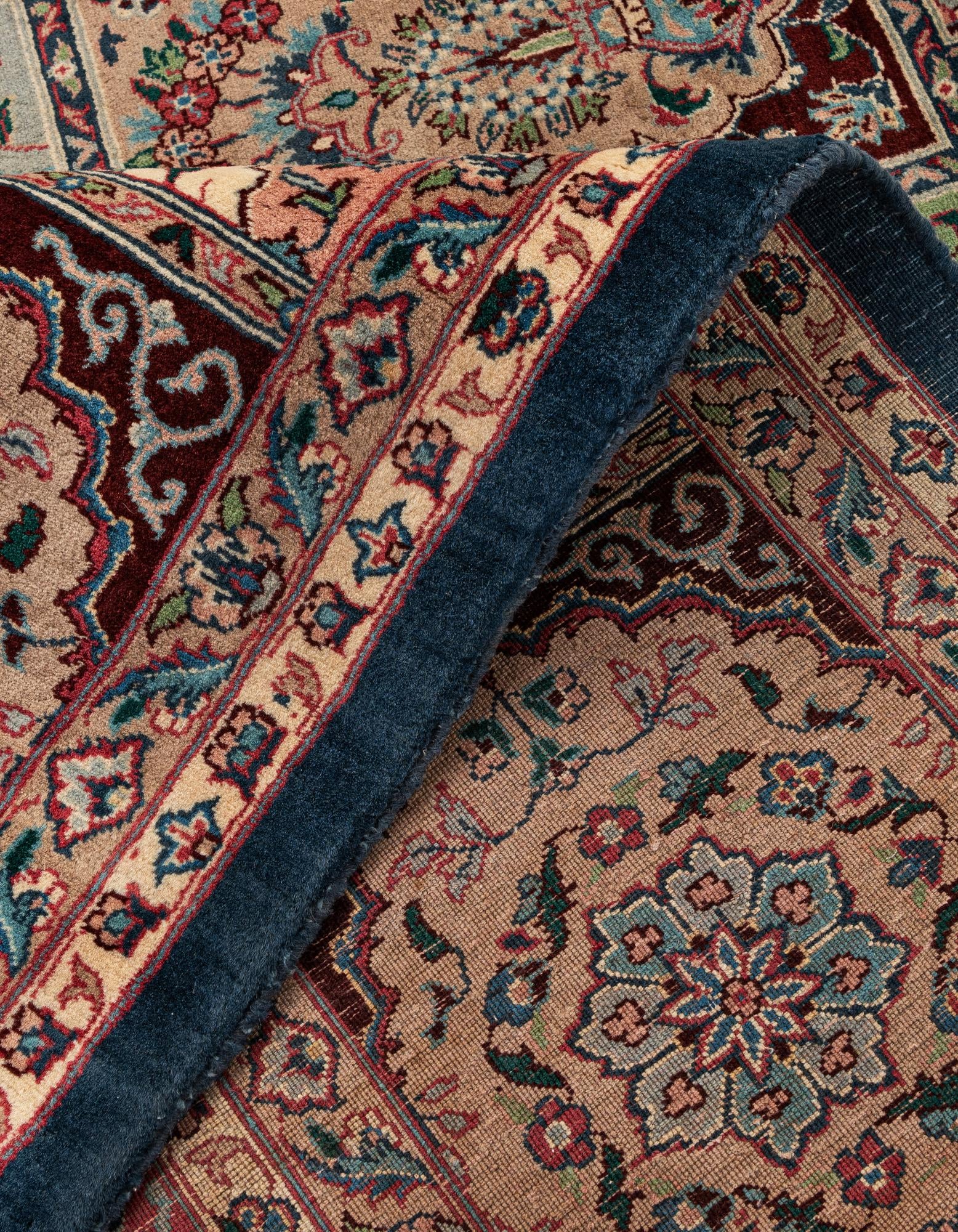 8' 1 x 10' 9 Hand Knotted Lahour Oriental Wool Rug