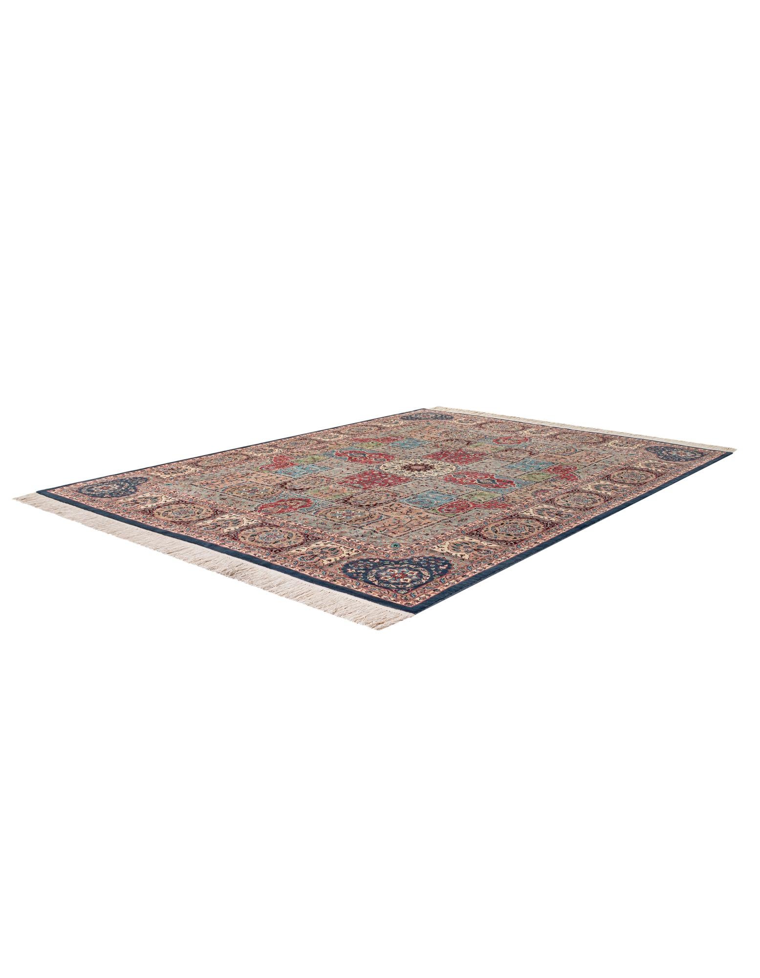 8' 1 x 10' 9 Hand Knotted Lahour Oriental Wool Rug