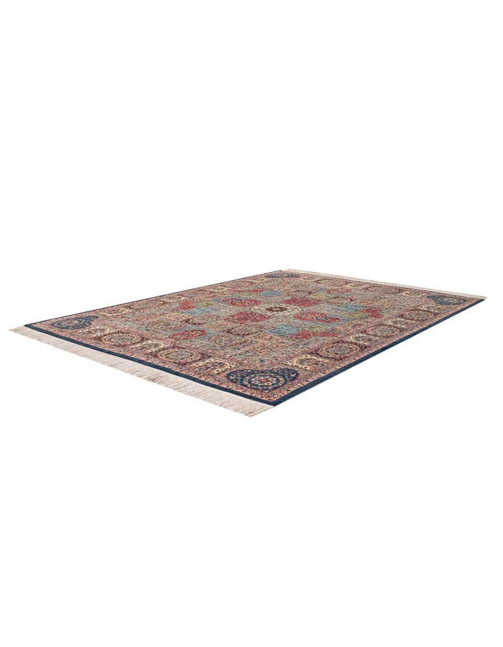 8' 1 x 10' 9 Hand Knotted Lahour Oriental Wool Rug