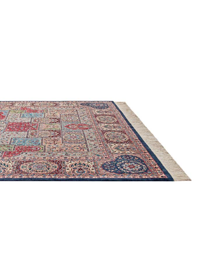 8' 1 x 10' 9 Hand Knotted Lahour Oriental Wool Rug