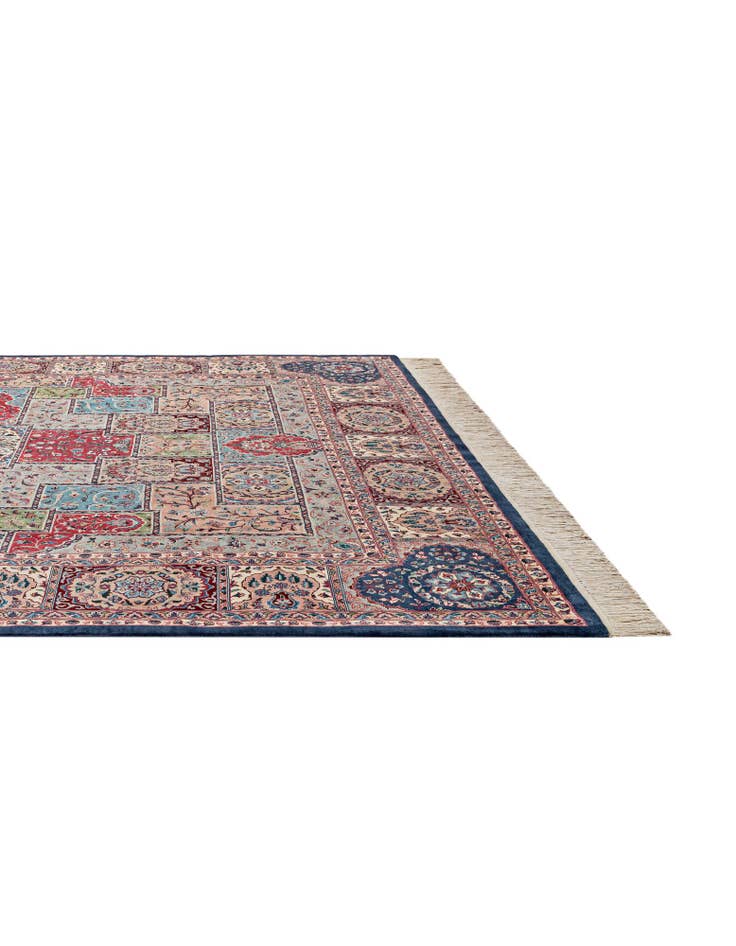 Detail image of 8' 1 x 10' 9 Hand Knotted Lahour Oriental Wool Rug