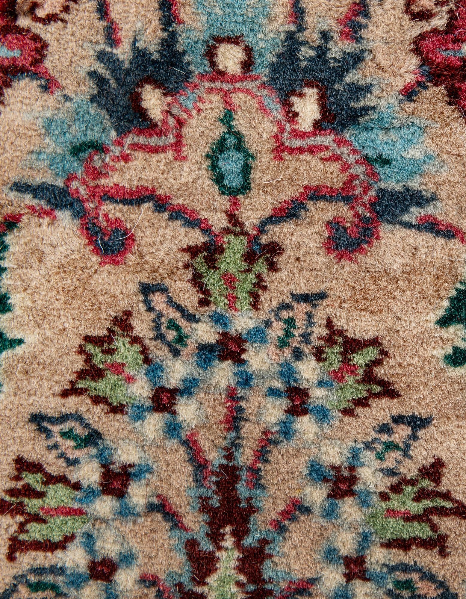 8' 1 x 10' 9 Hand Knotted Lahour Oriental Wool Rug
