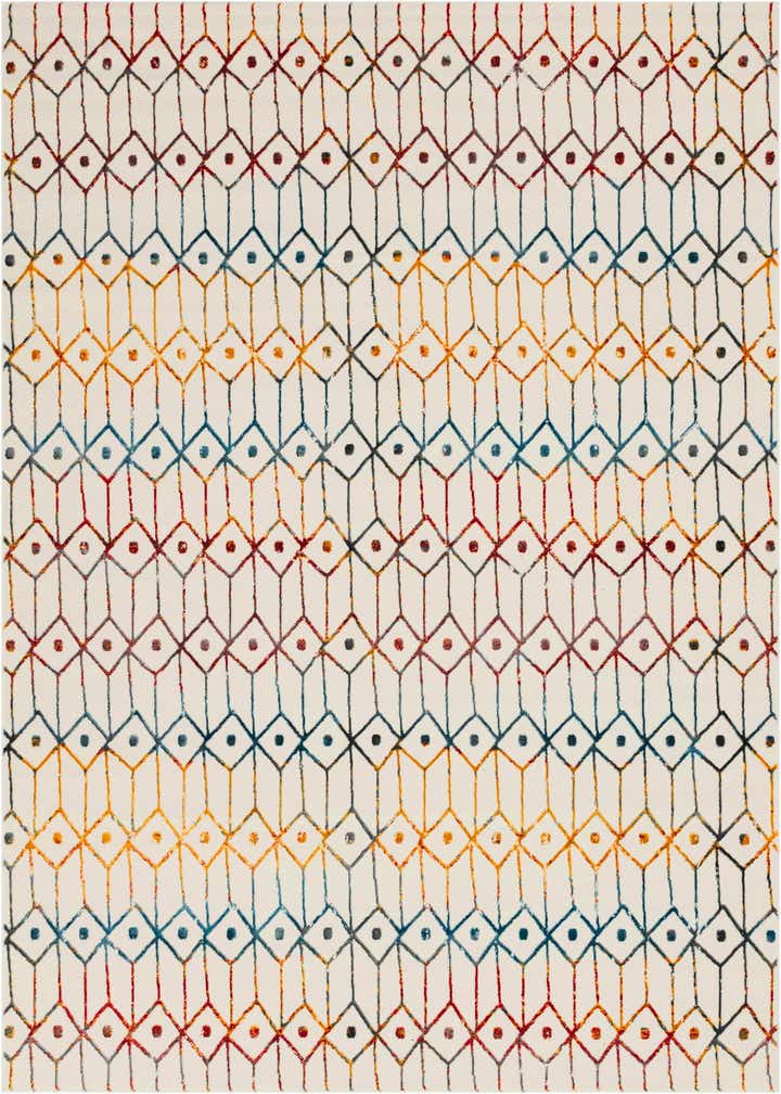 9' x 12' 2 Lattice Trellis Rug