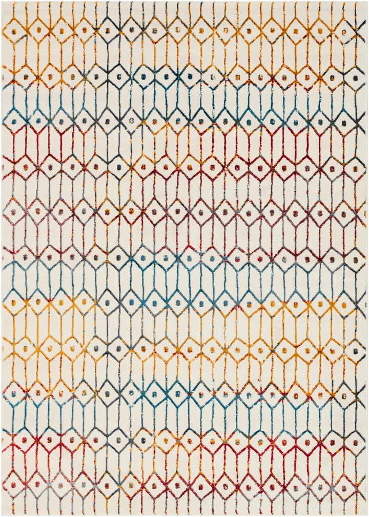 6' x 9' Lattice Trellis Rug