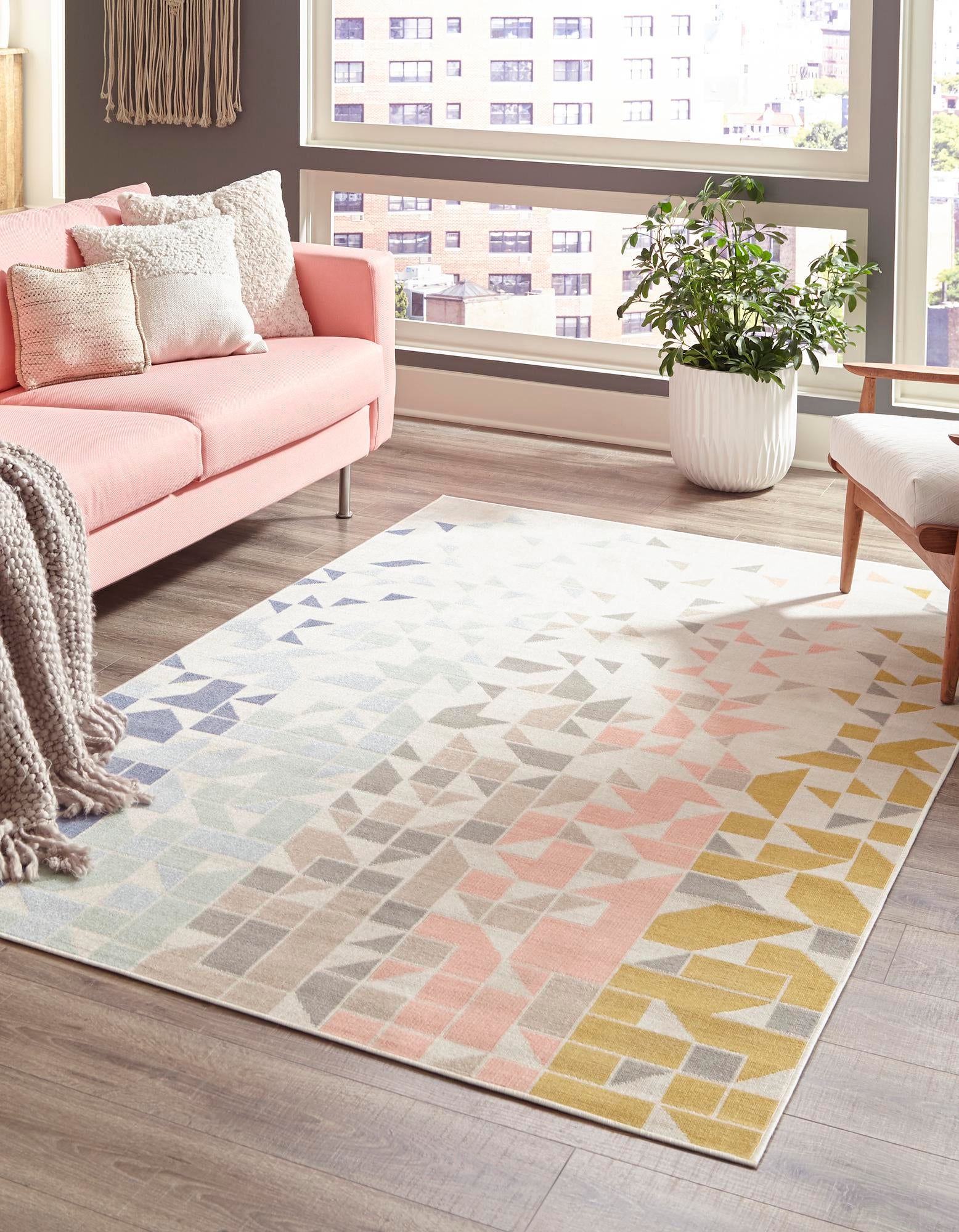 Custom Multi Lotus Rug