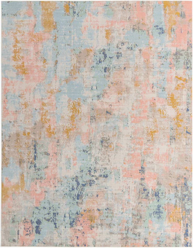 Detail image of 9' x 12' Lotus Rug