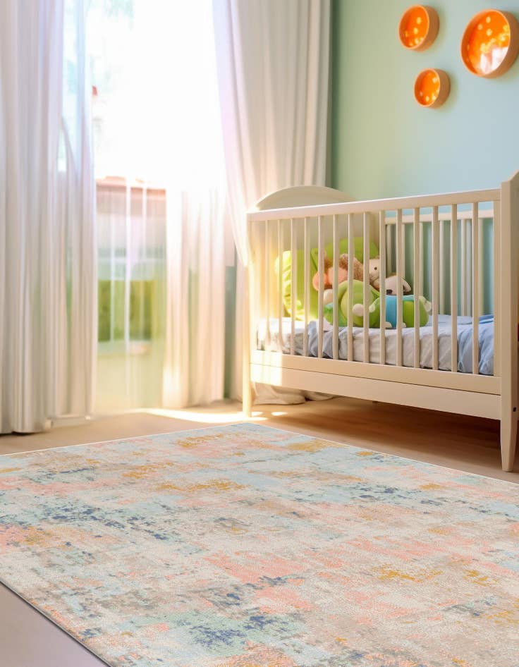 Detail image of 2' 2 x 3' Lotus Rug