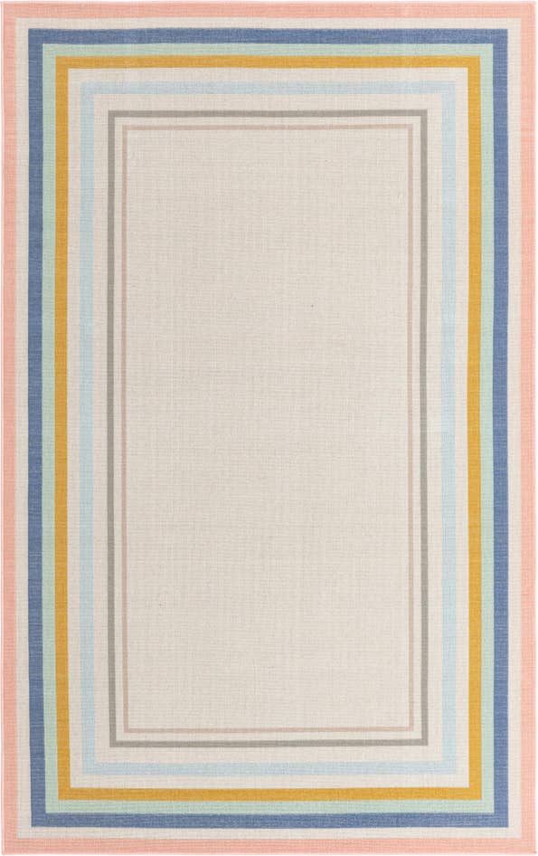 Detail image of 5' 3 x 8' Lotus Rug