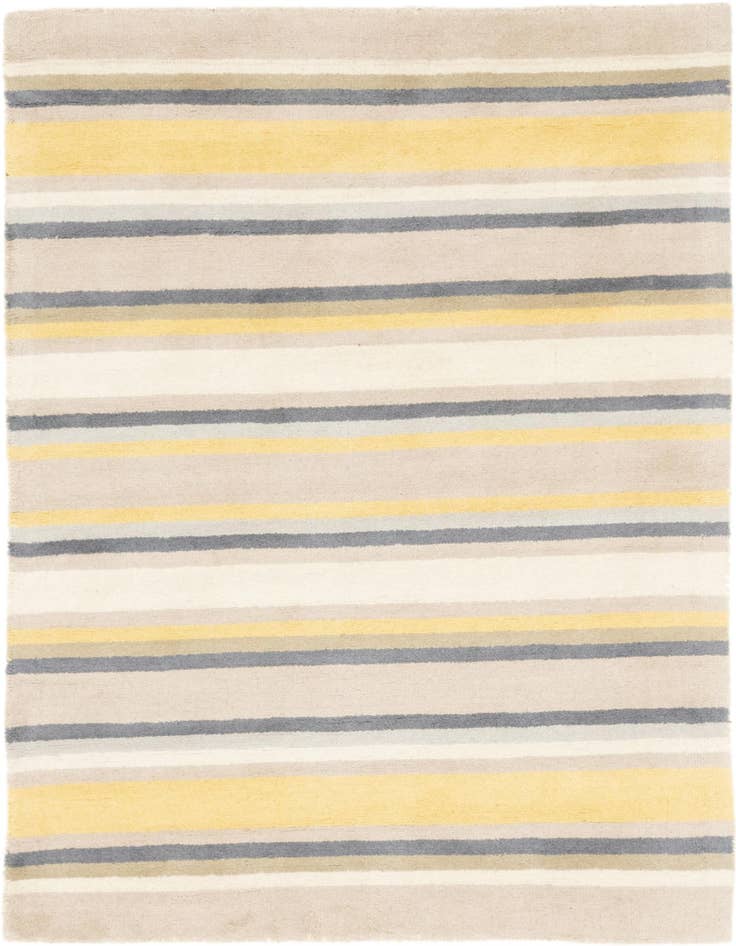 Detail image of 4' x 5' 6 Luna Wool Rug