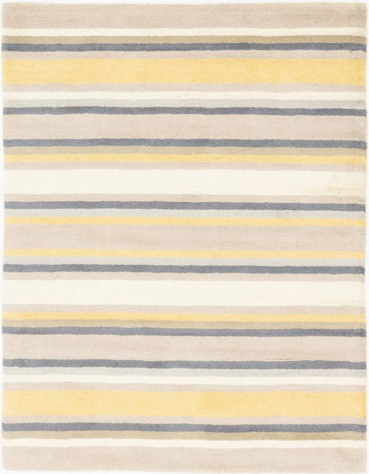 Detail image of 4' x 5' 6 Luna Wool Rug