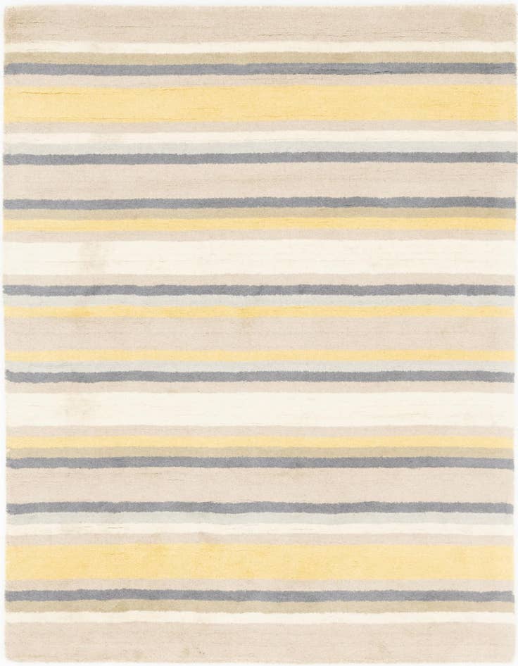 Detail image of 4' x 5' 6 Luna Wool Rug