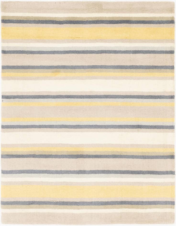 Detail image of 4' x 5' 6 Luna Wool Rug