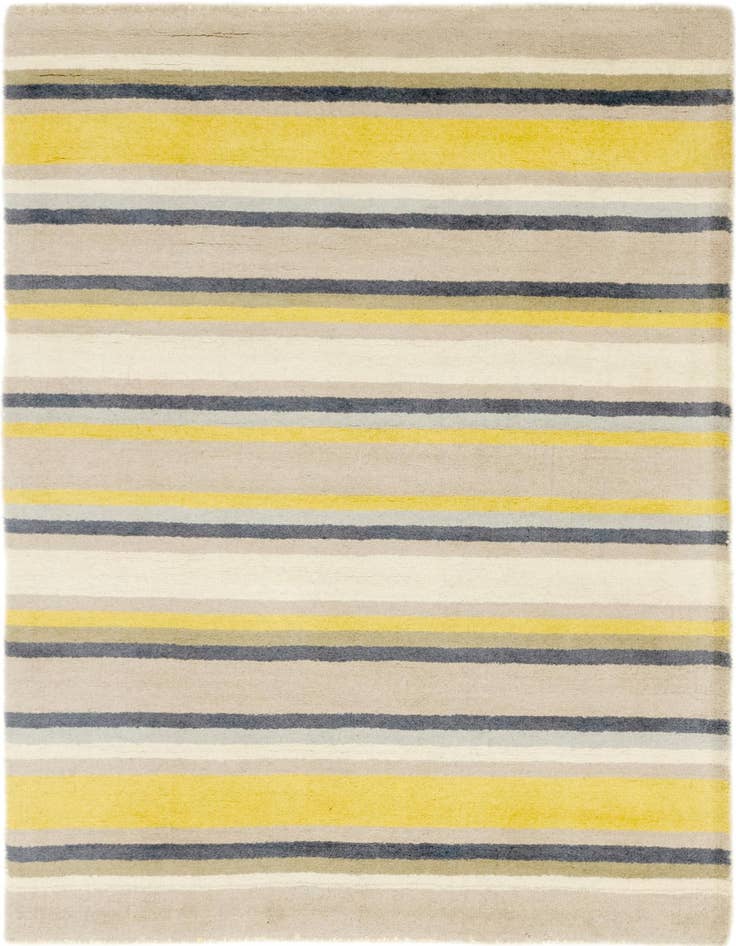Detail image of 4' x 5' Luna Wool Rug