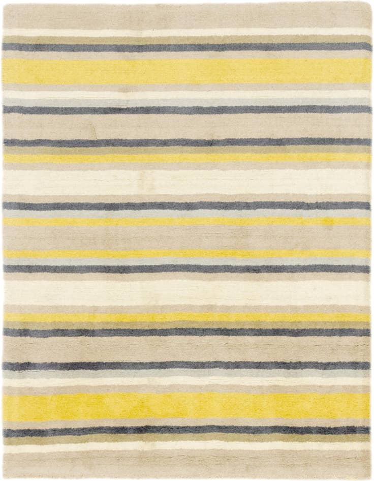 Detail image of 4' x 5' 6 Luna Wool Rug