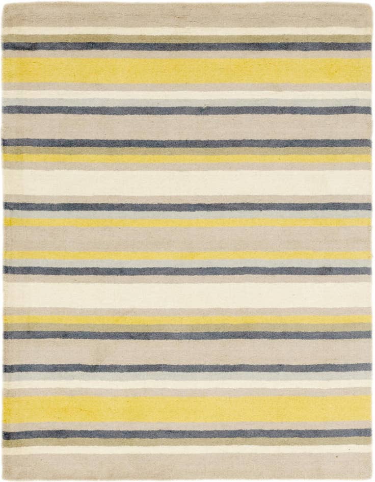 Detail image of 4' x 5' 6 Luna Wool Rug