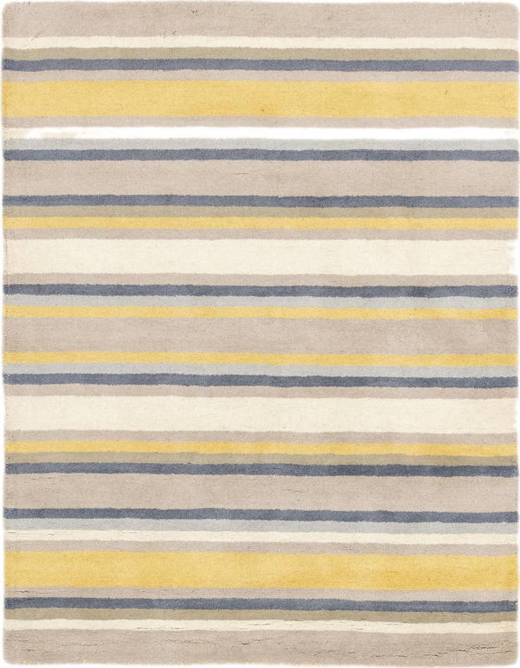 Detail image of 4' x 5' 6 Luna Wool Rug