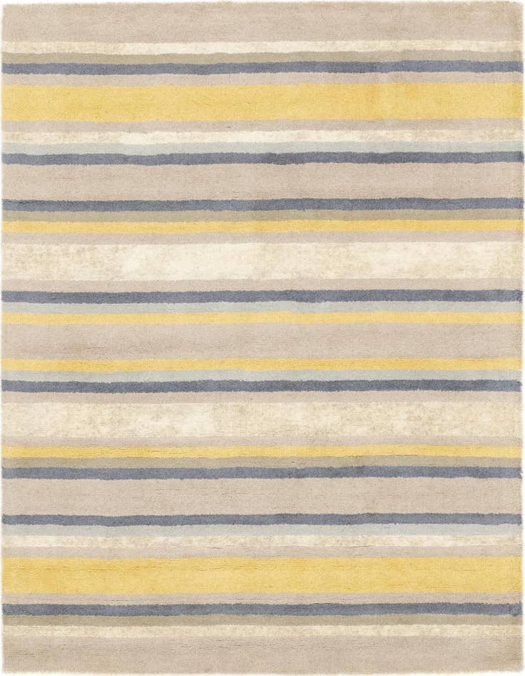 Detail image of 4' x 5' 6 Luna Wool Rug