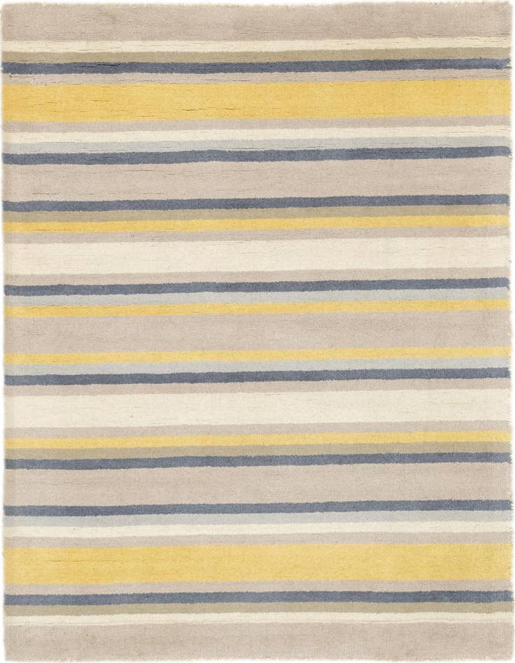 Detail image of 4' x 5' 6 Luna Wool Rug